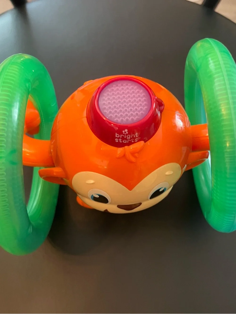 Bright starts rolling Orange Monkey - Interactive Infant Play